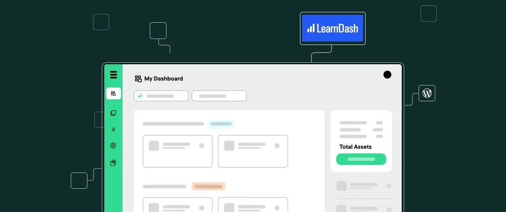 A web interface showing the LearnDash plugin logo