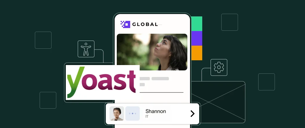 A web interface showing the Yoast plugin logo