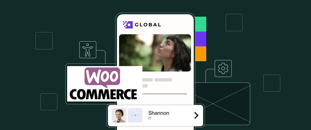 A web interface showing the WooCommerce plugin logo